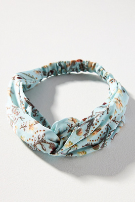 By Anthropologie Printed Twist Headband