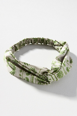 By Anthropologie Printed Twist Headband