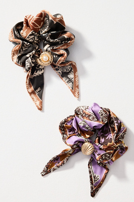 Celandine Charm Scrunchies, Set of 2 product page