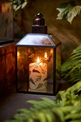Pressed Foliage Lantern