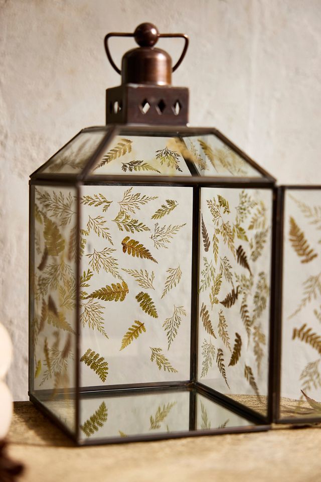 Pressed Foliage Lantern #5