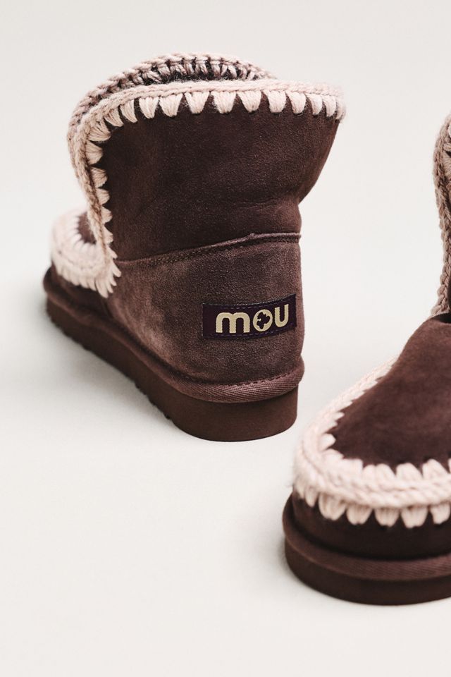 MOU Stitched Detail Sheepskin Boots #2