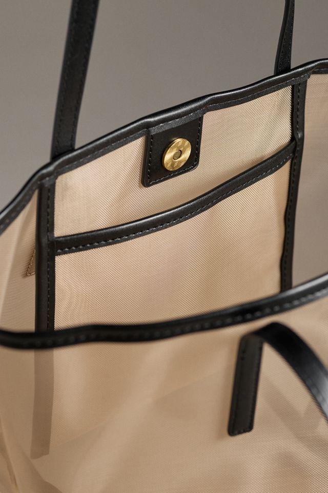 By Anthropologie Small Mesh Tote #2
