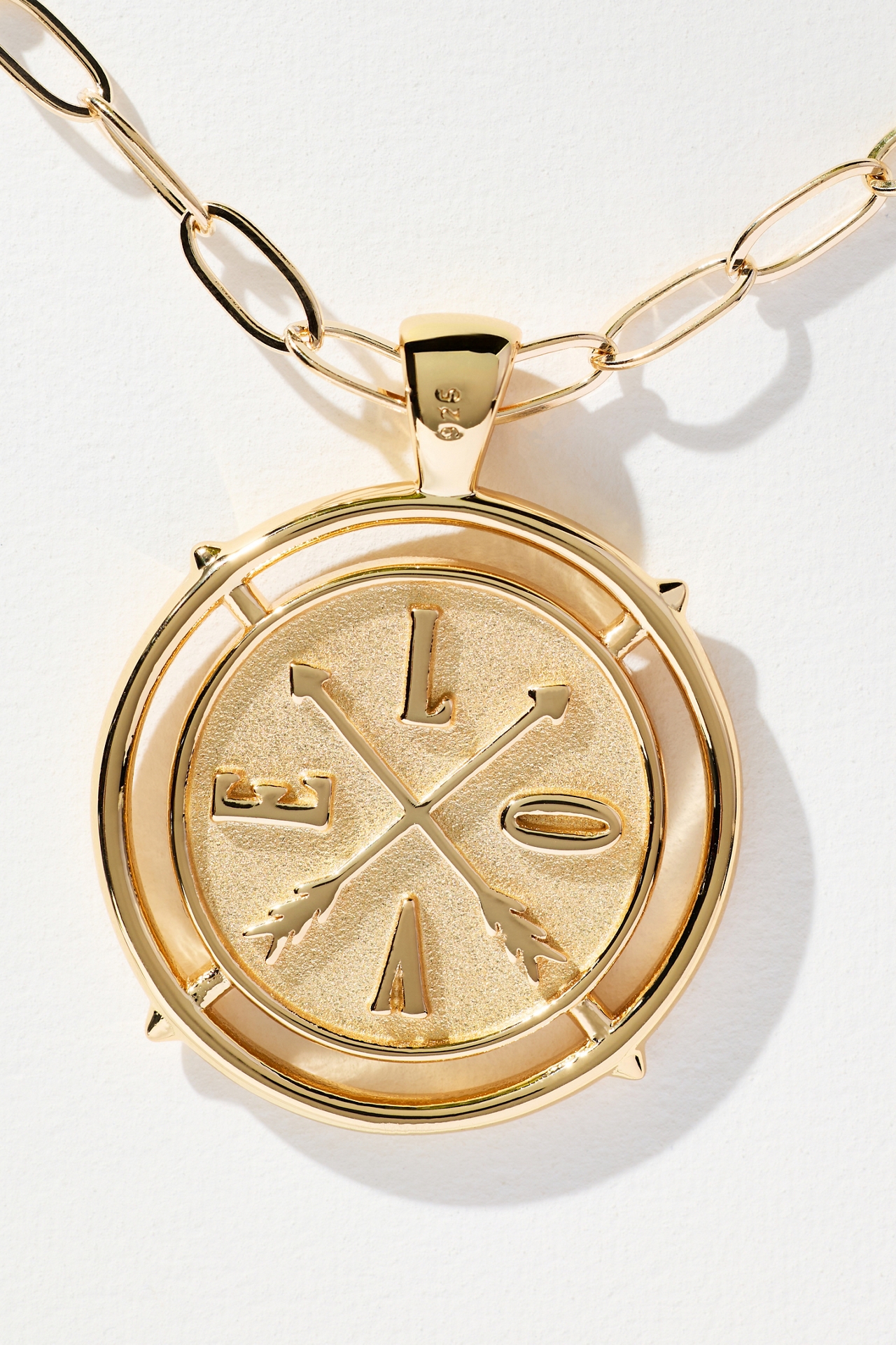 Jane Win El Corazon Love Pendant Necklace