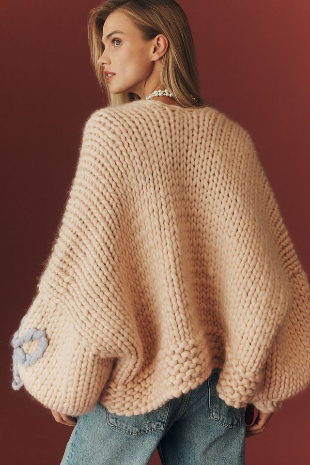 Hope Macaulay Chunky Wool Knit Icon Cardigan #1