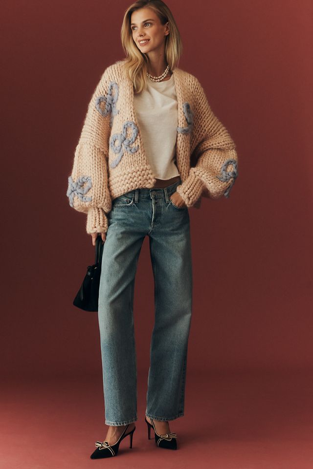 Hope Macaulay Chunky Wool Knit Icon Cardigan #2