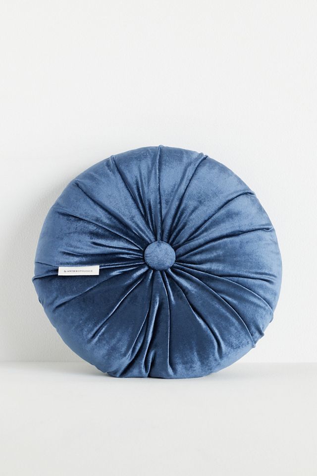 Clara Embroidered Velvet Pillow