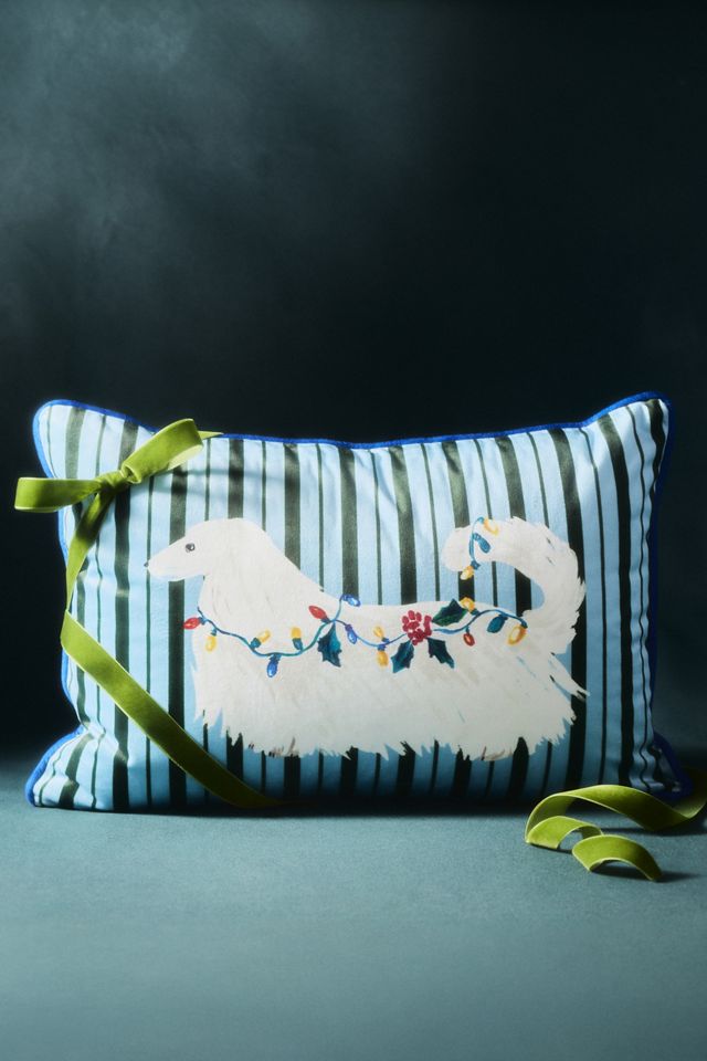 Kitschy Animal Velvet Printed Pillow #1