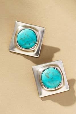 Ronny Kobo Joan Square Post Earrings