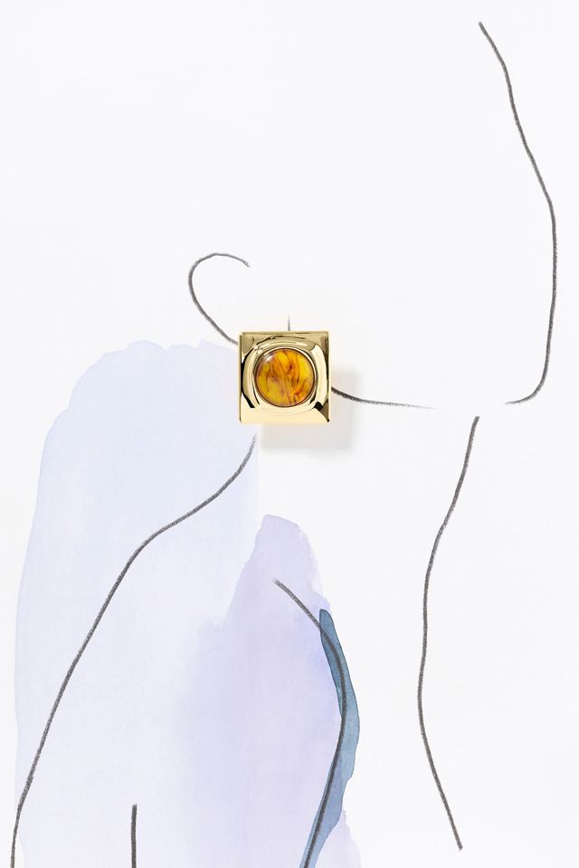 Ronny Kobo Joan Square Post Earrings #2