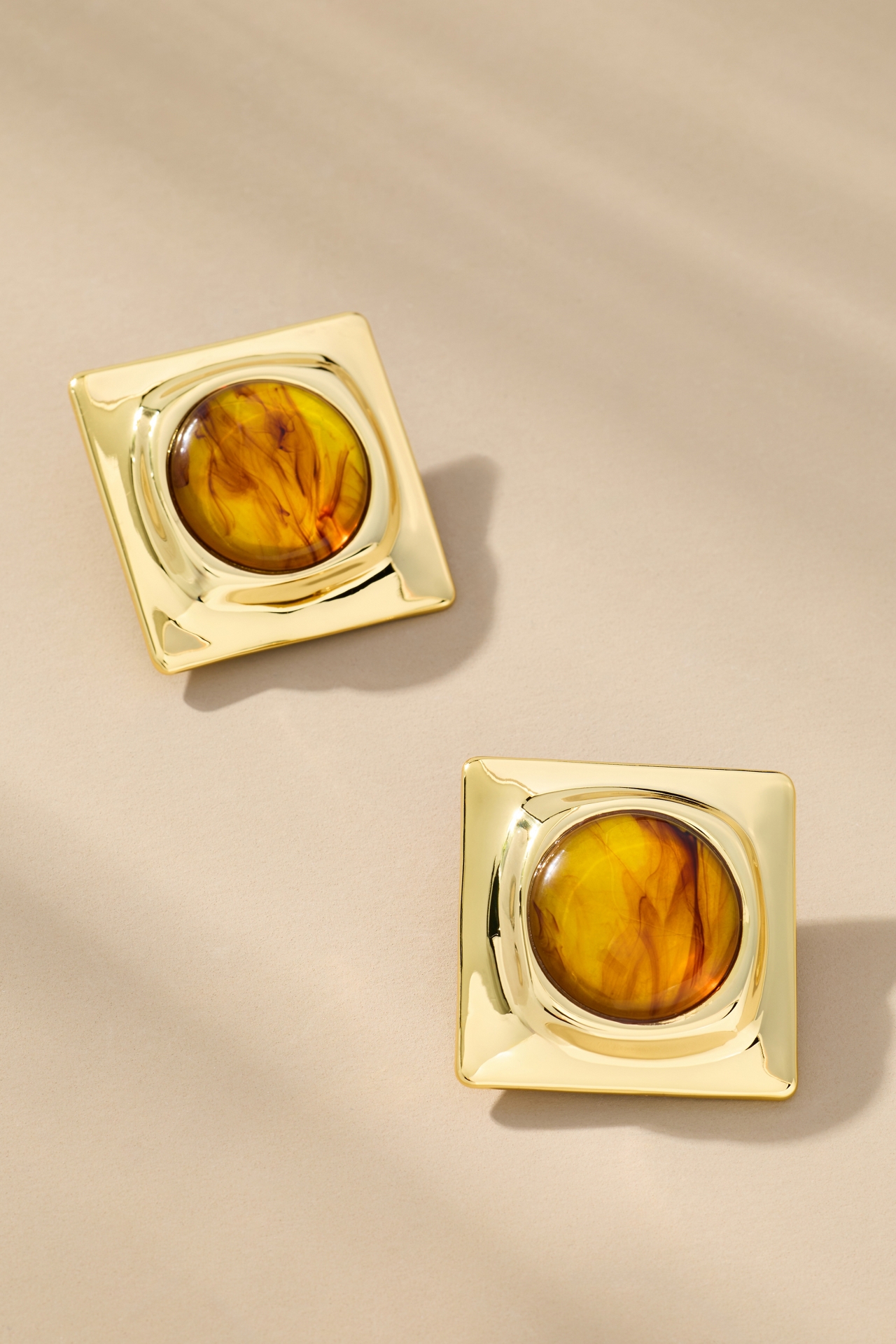 Ronny Kobo Joan Square Post Earrings