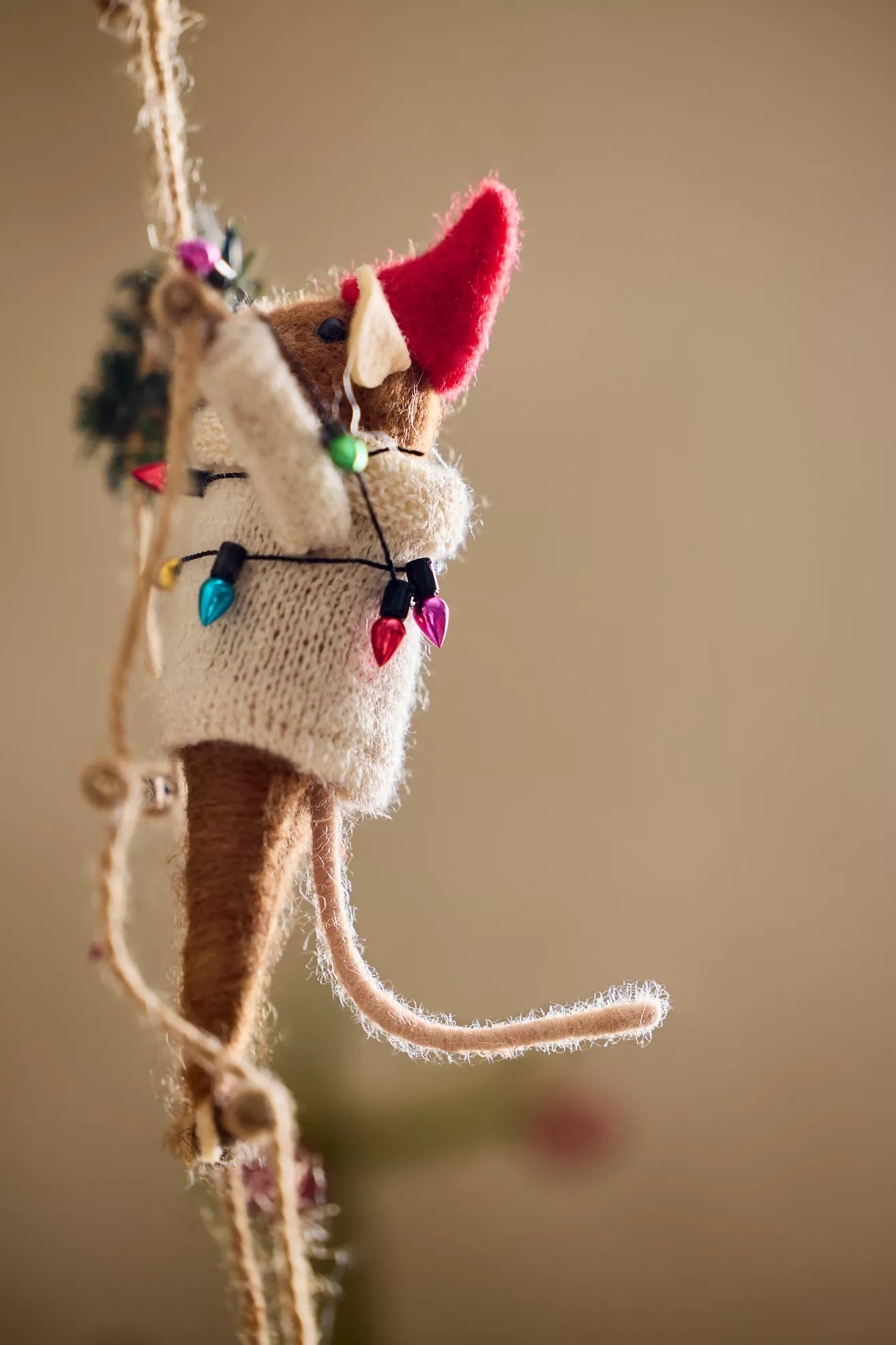 Terrain Merry Mice Felt Critter Scene - thumbnail 2