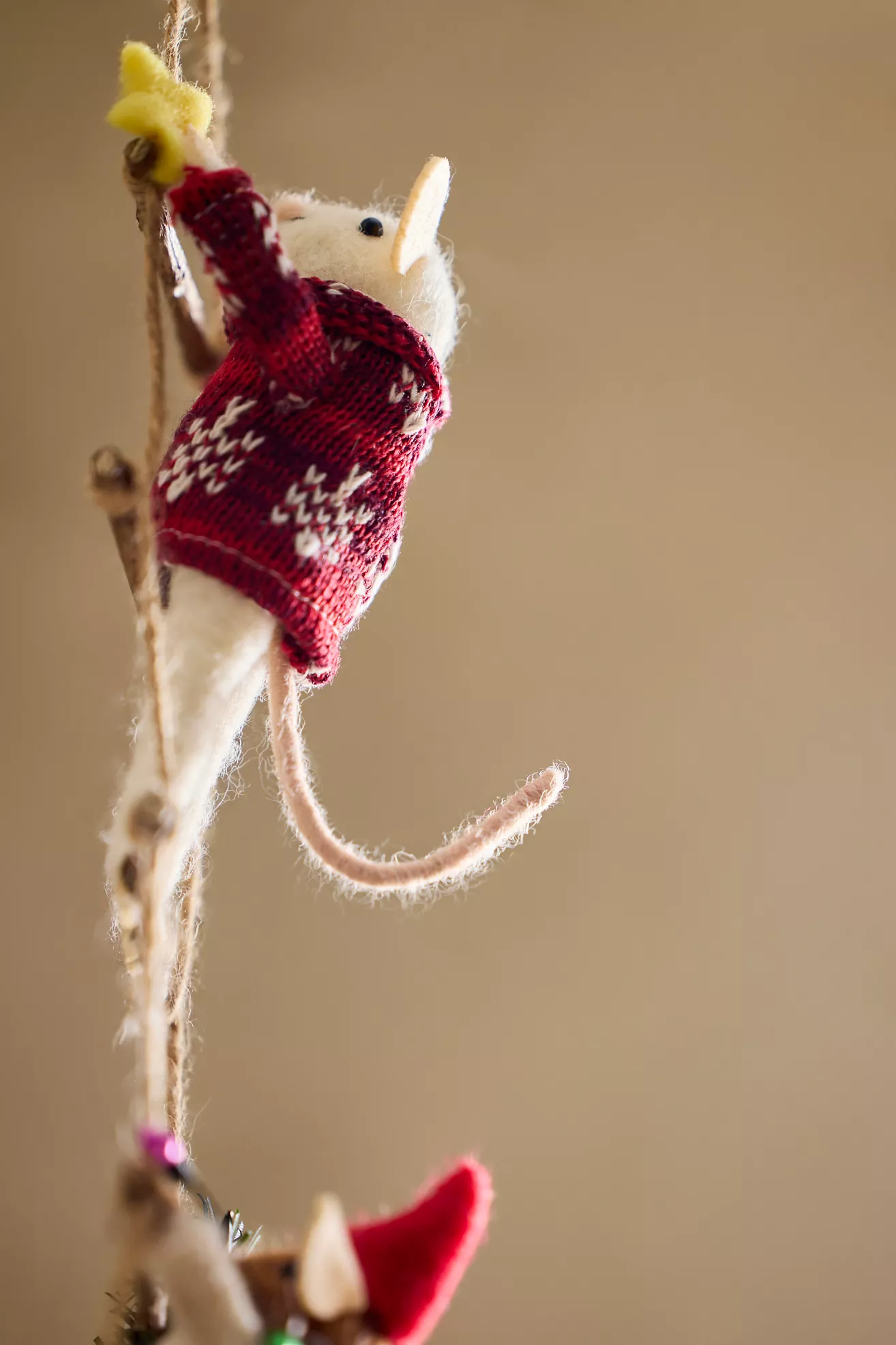 Terrain Merry Mice Felt Critter Scene - thumbnail 3