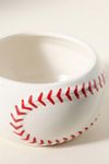 Baseball Bowl & Bat Platter Porcelain Serving Set