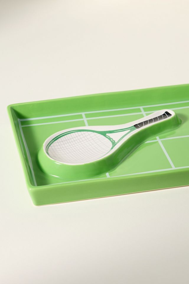 Tennis Court Chip & Dip Serving Platter #2