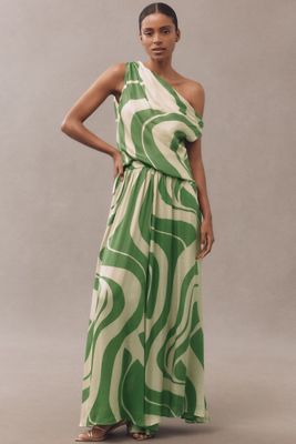 Maeve Printed Pull-On Pants