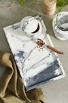 Smoky White Marble Serving Tray