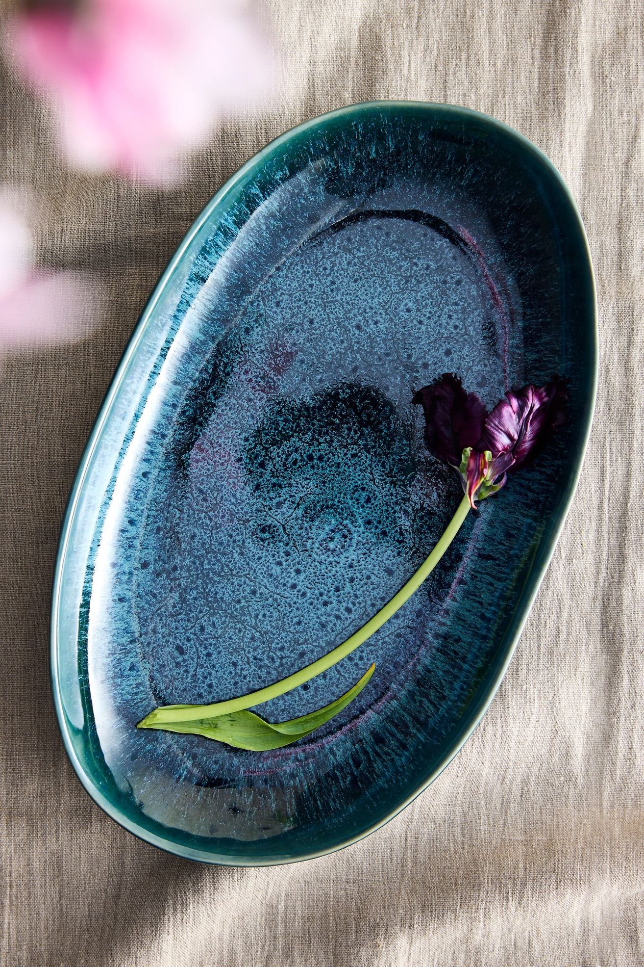 Reactive Glaze Tapas Platter - Multi, Standard, One Size