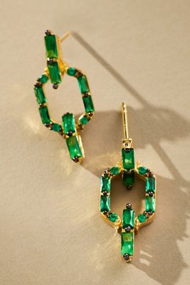 Nickho Rey Liam Crystal Drop Earrings