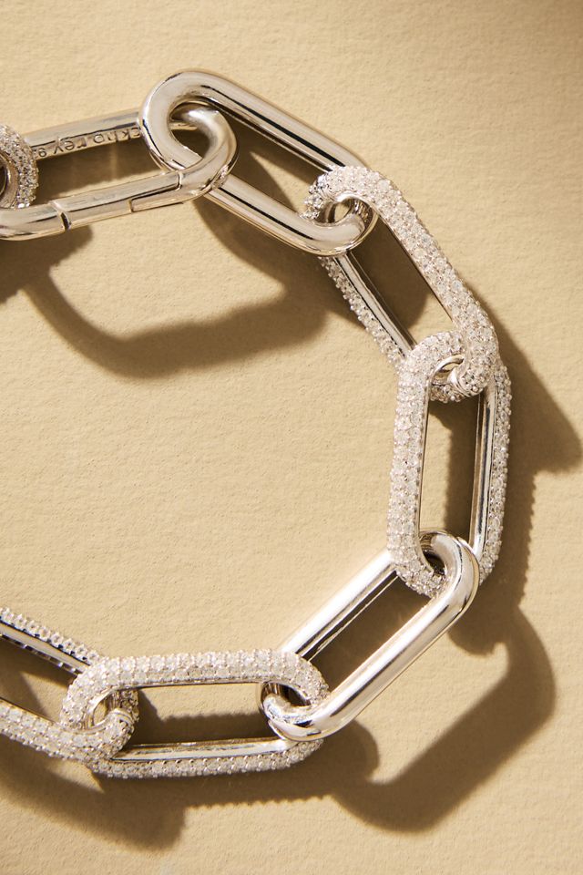 Nickho Rey Crystal Link Bracelet #1