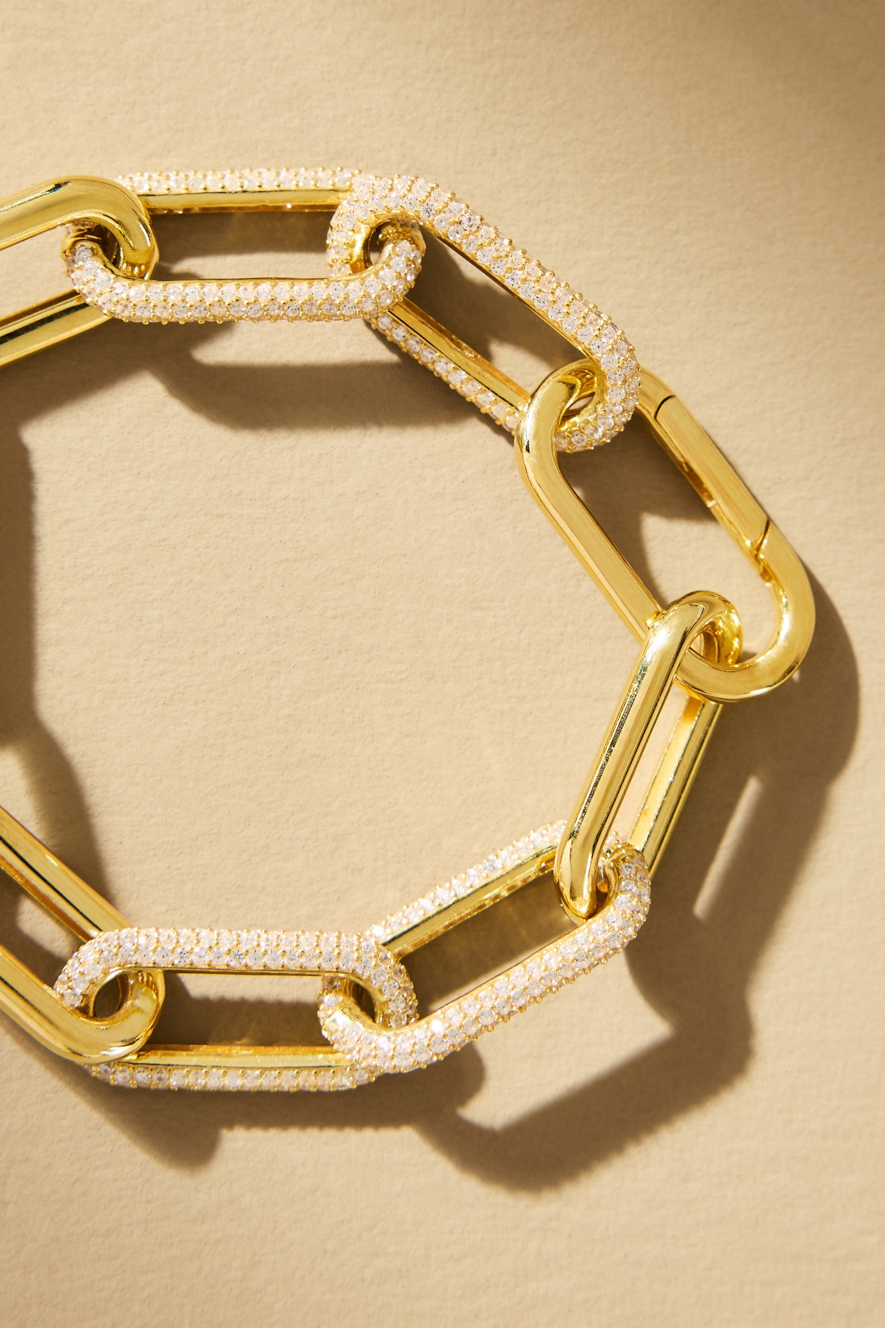 Nickho Rey Crystal Link Bracelet