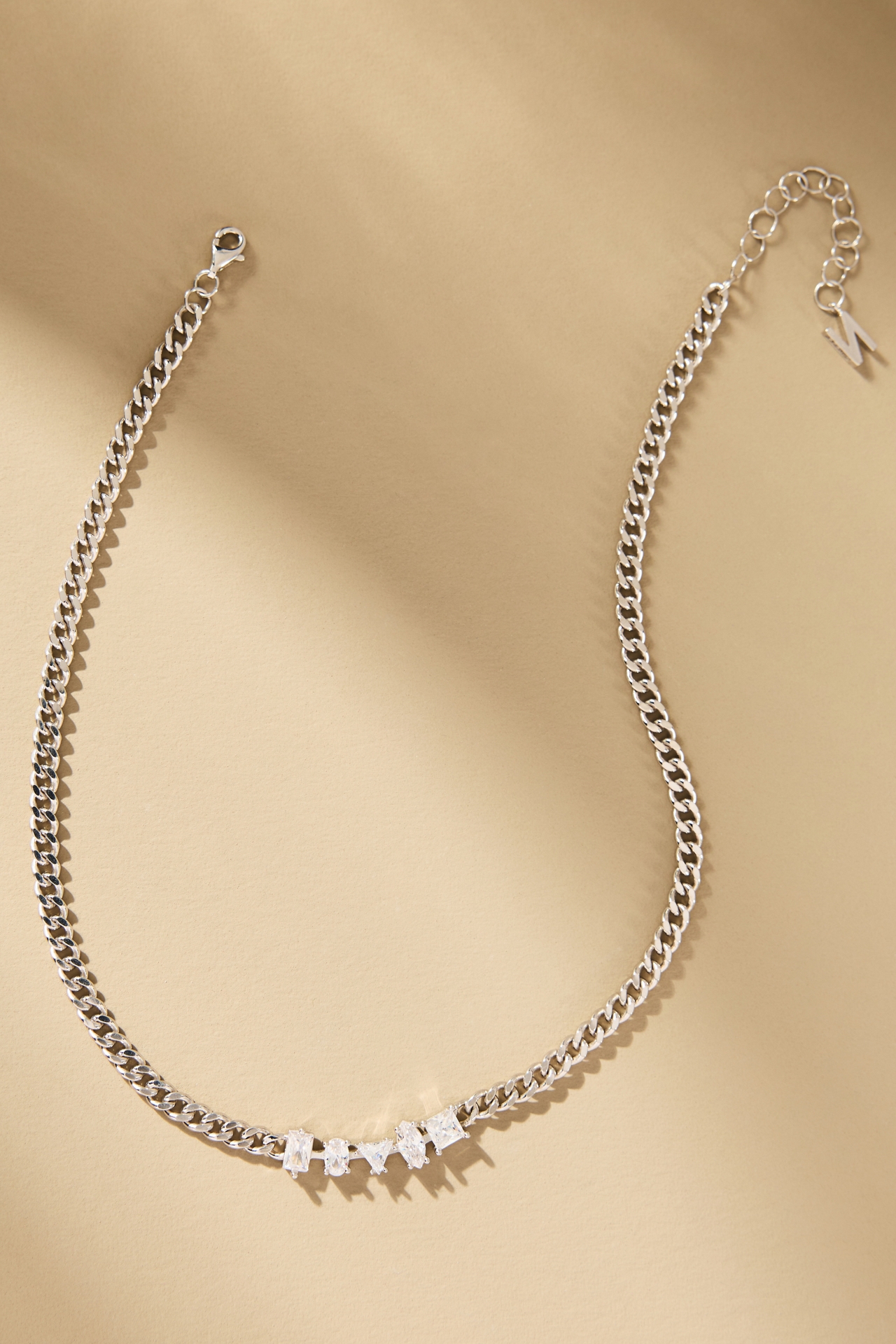 Nickho Rey Carrie Crystal Link Necklace