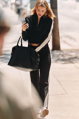 Aota Faux-Leather Weekender Bag
