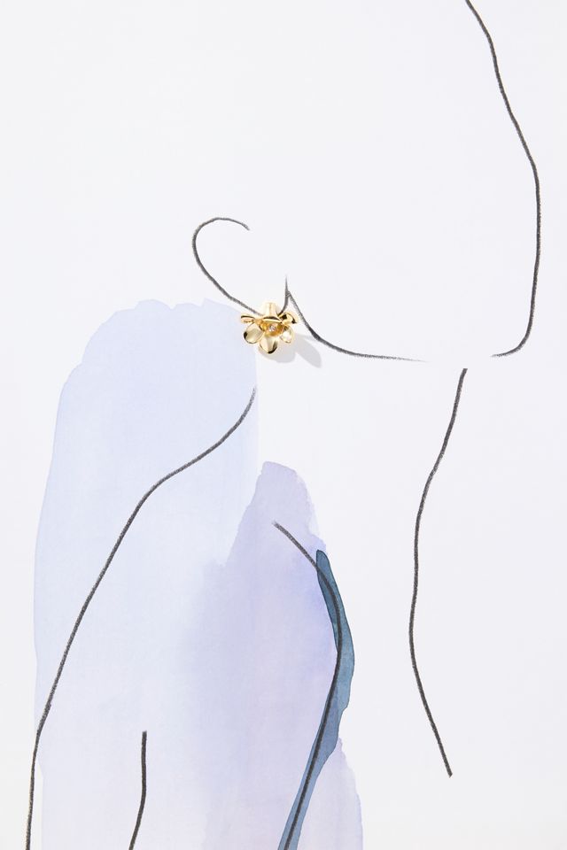 Georgie Quinn Fiore Flower Post Earrings #1