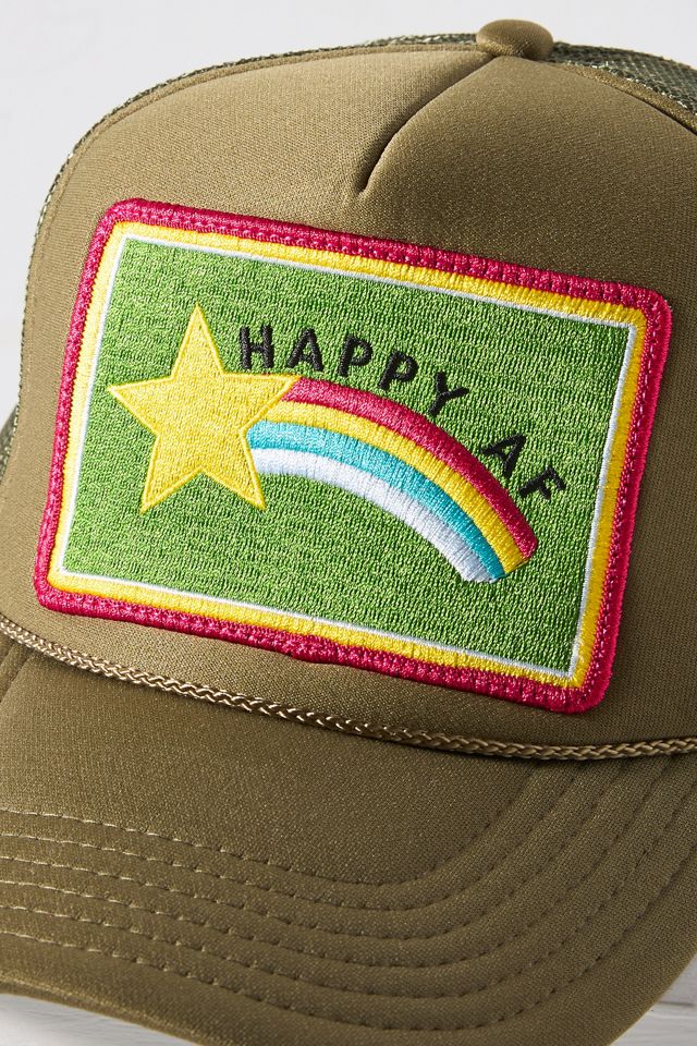 Friday Feelin Happy AF Trucker Hat #2
