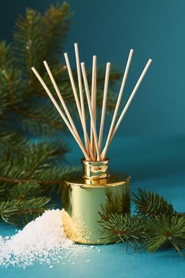 Thymes Frasier Fir Petite Gilded Reed Diffuser