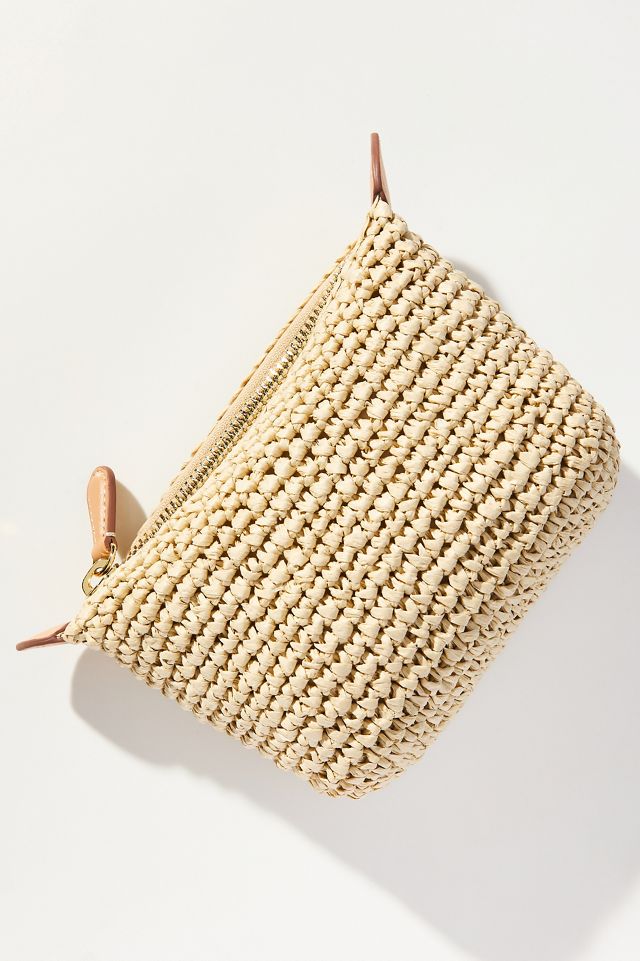 Stoney Clover Lane Straw Pouchette #1