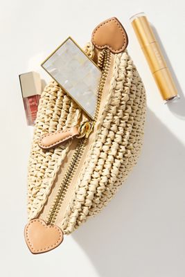 Stoney Clover Lane Straw Pouchette