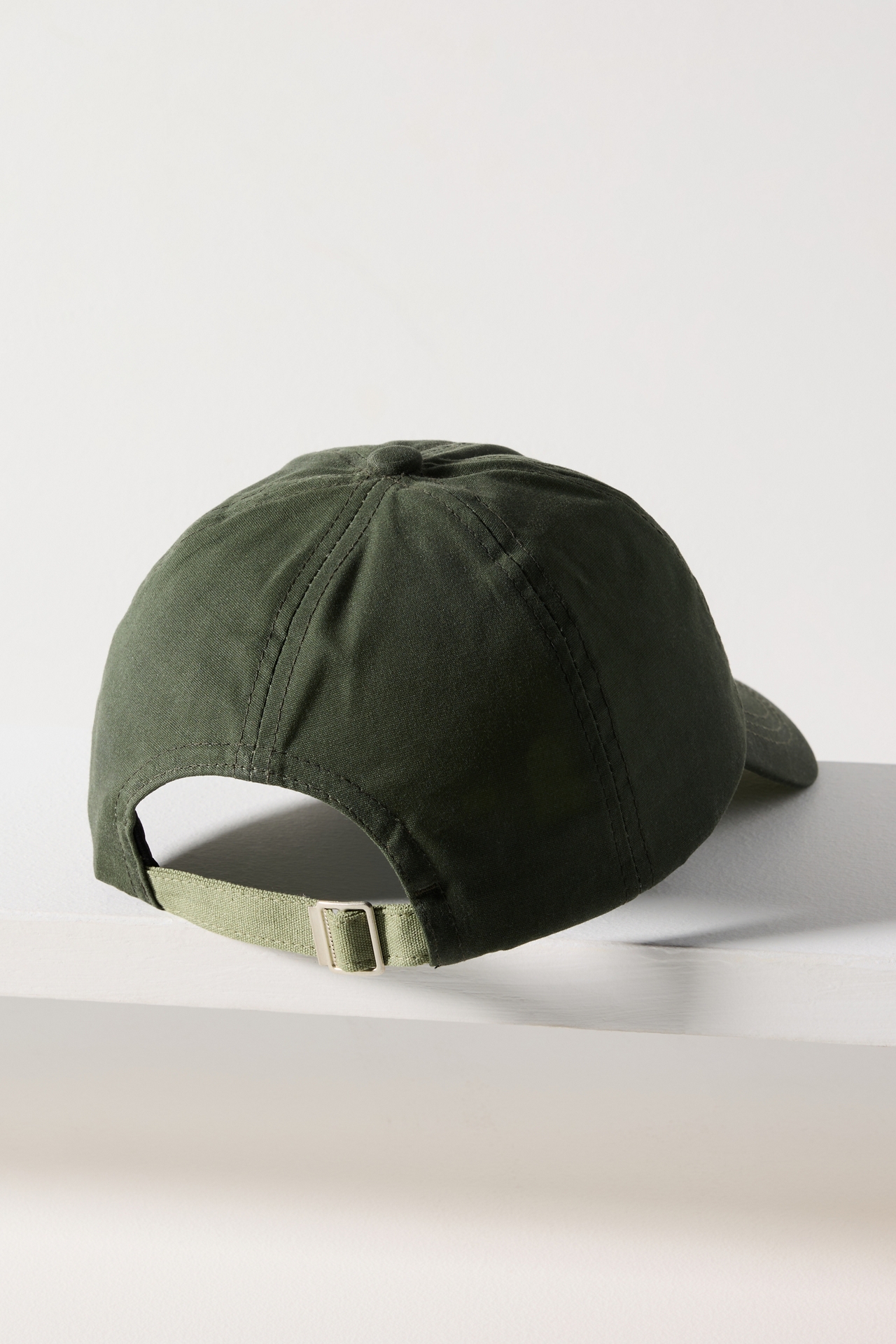 Needlepoint Icon Waxed Canvas Baseball Cap