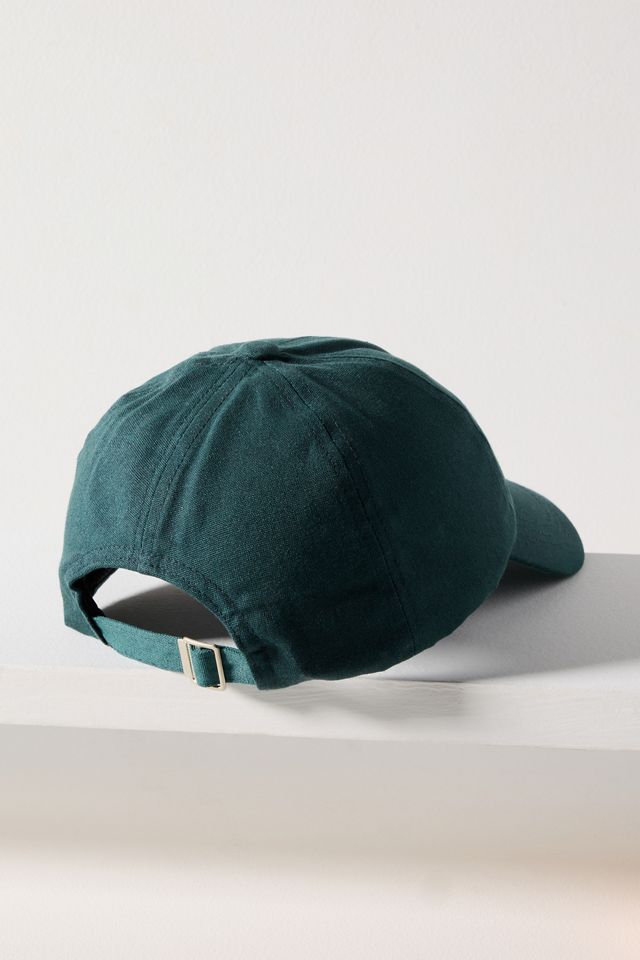 Needlepoint Icon Waxed Canvas Baseball Cap