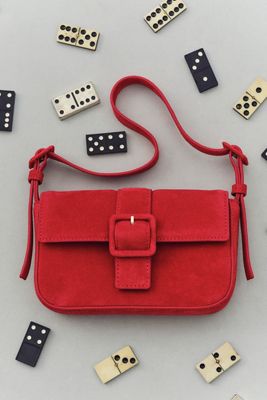 The Fiona Suede Buckle Bag