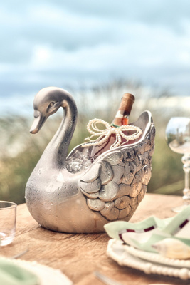 Delphine Swan Ice Bucket | AnthroHome