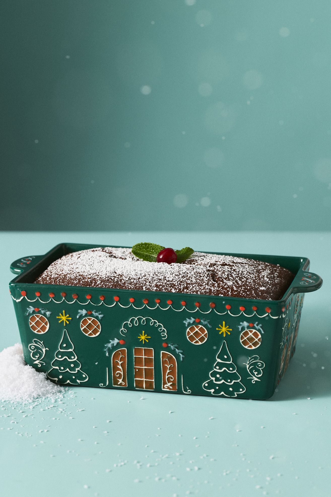 Ginger Loaf Pan - Green, Standard, One Size