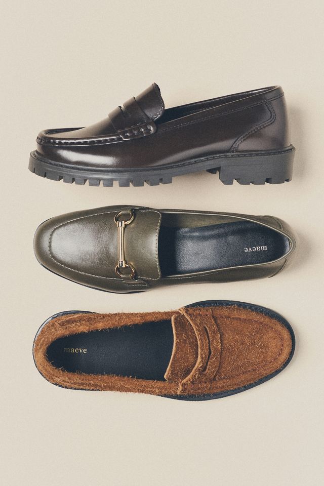 Maeve Lug Sole Loafers #3