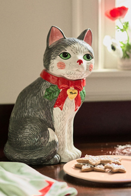 Peluche Cat Cookie Jar | AnthroHome