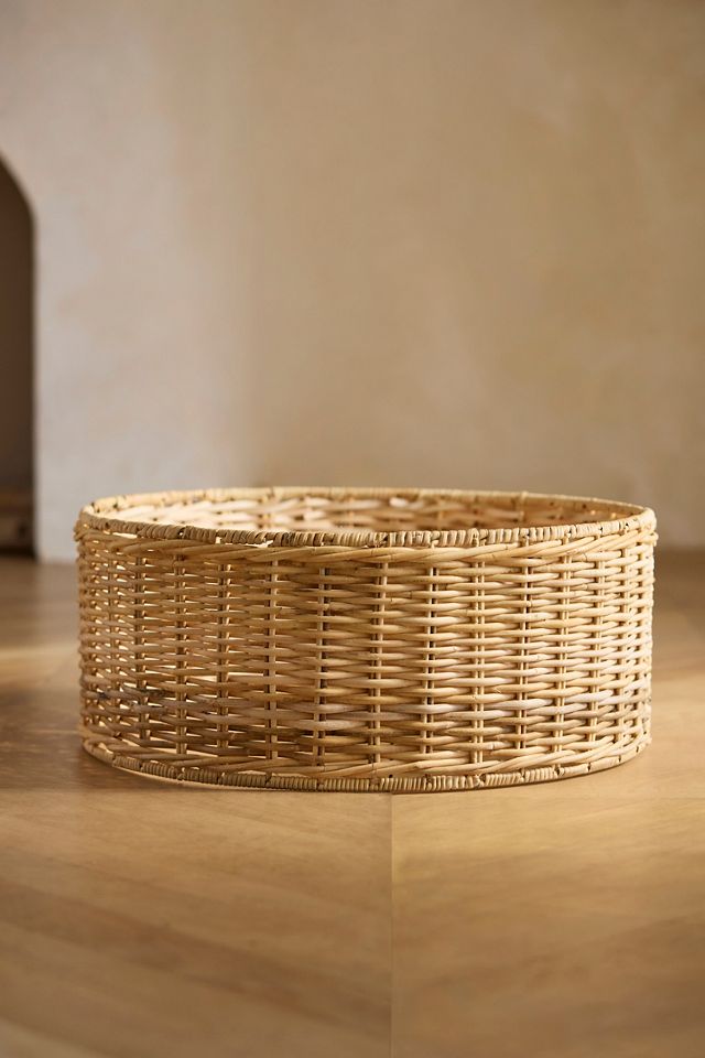 Rattan Cylinder Tree Skirt #1