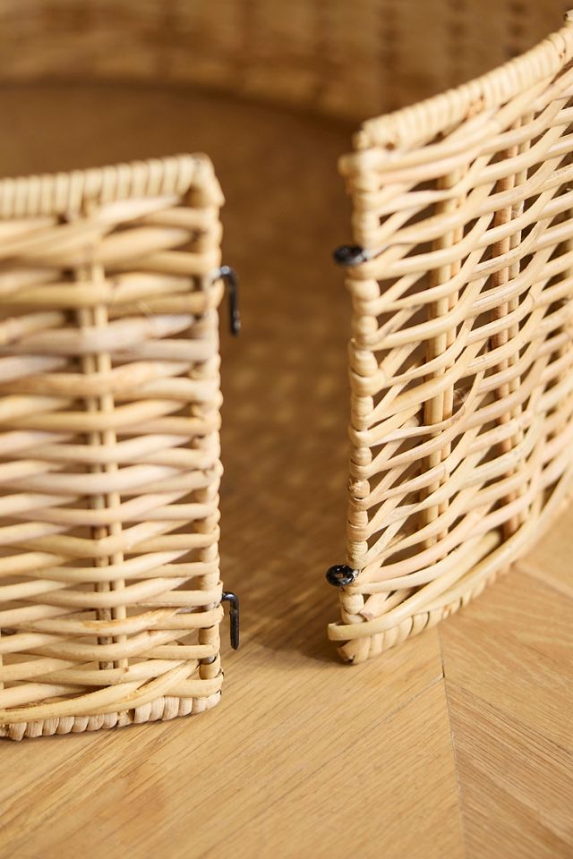 Rattan Cylinder Tree Skirt #3