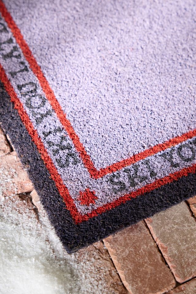 Ski You Later Coir Printed Doormat #1