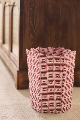 Inner Child Scallop Printed Waste Bin