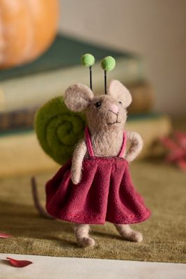 Snail Backpack Mouse Felt Critter