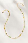 Infinity Gemstone Necklace