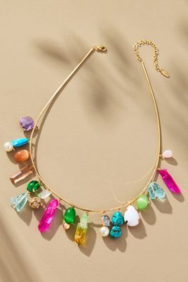 Large Rock Collar Necklace