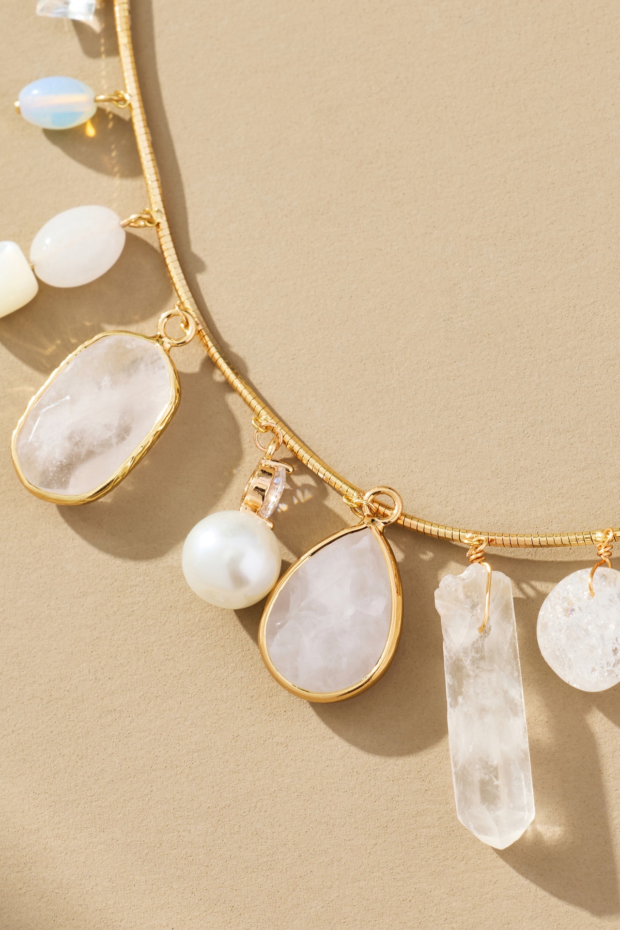 Large Rock Collar Necklace