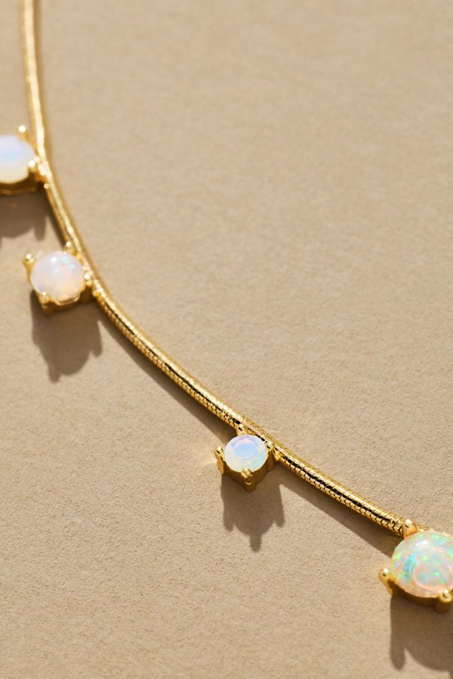 Colorful Crystal Short Necklace #3