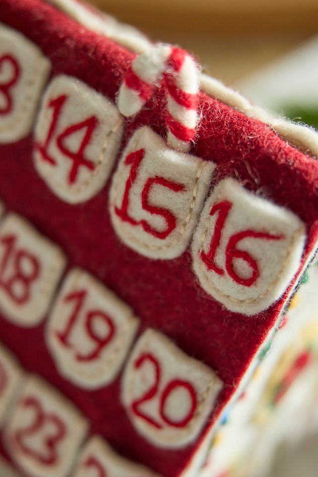 Felt Advent House #1