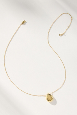 Ana Luisa Pebble Pendant Necklace In Gold